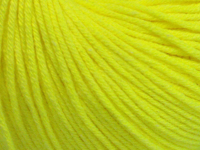 Amigurumi Cotton Neon Yellow Sku:fnt2-63016
