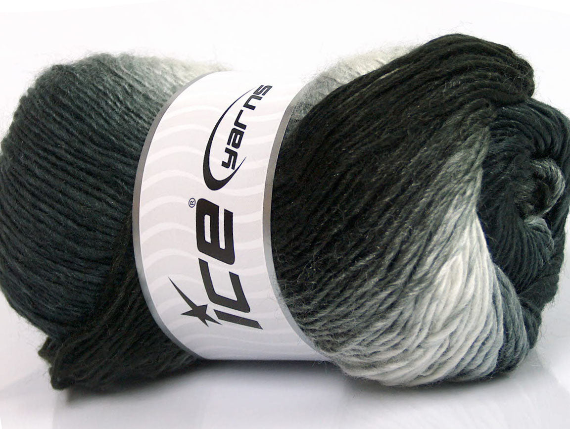 Rainbow Black, Grey, White Sku:fnt2-63034