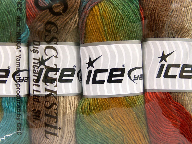 Rainbow Green, Turquoise, Copper, Gold, Brown Sku:fnt2-63038