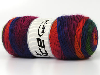 Rainbow Green, Gold, Red, Purple, Blue fnt2-63042