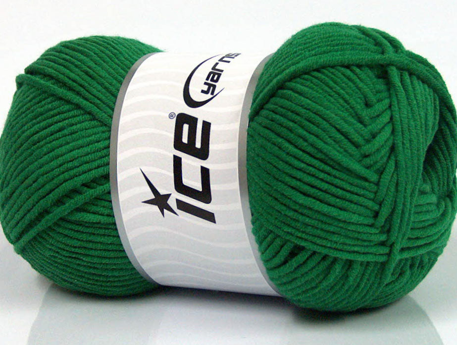 Lorena Worsted Dark Green fnt2-63099