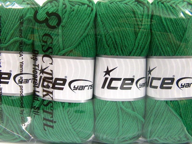 Lorena Worsted Dark Green fnt2-63099