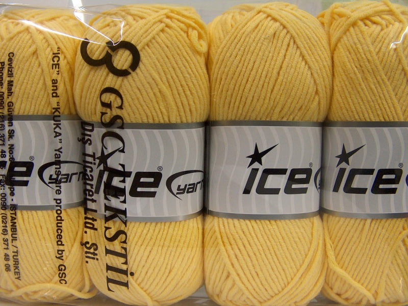 Lorena Worsted Yellow fnt2-63103
