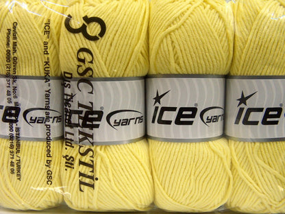 Lorena Worsted Light Yellow fnt2-63104