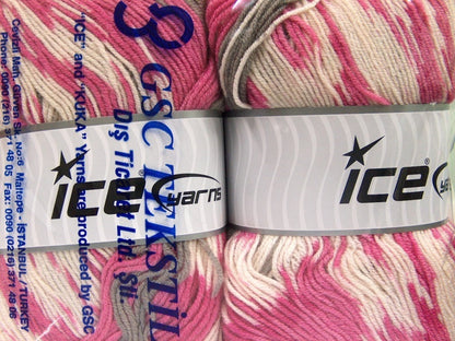 Jacquard Wool Pink, Grey, Cream Sku:fnt2-63208