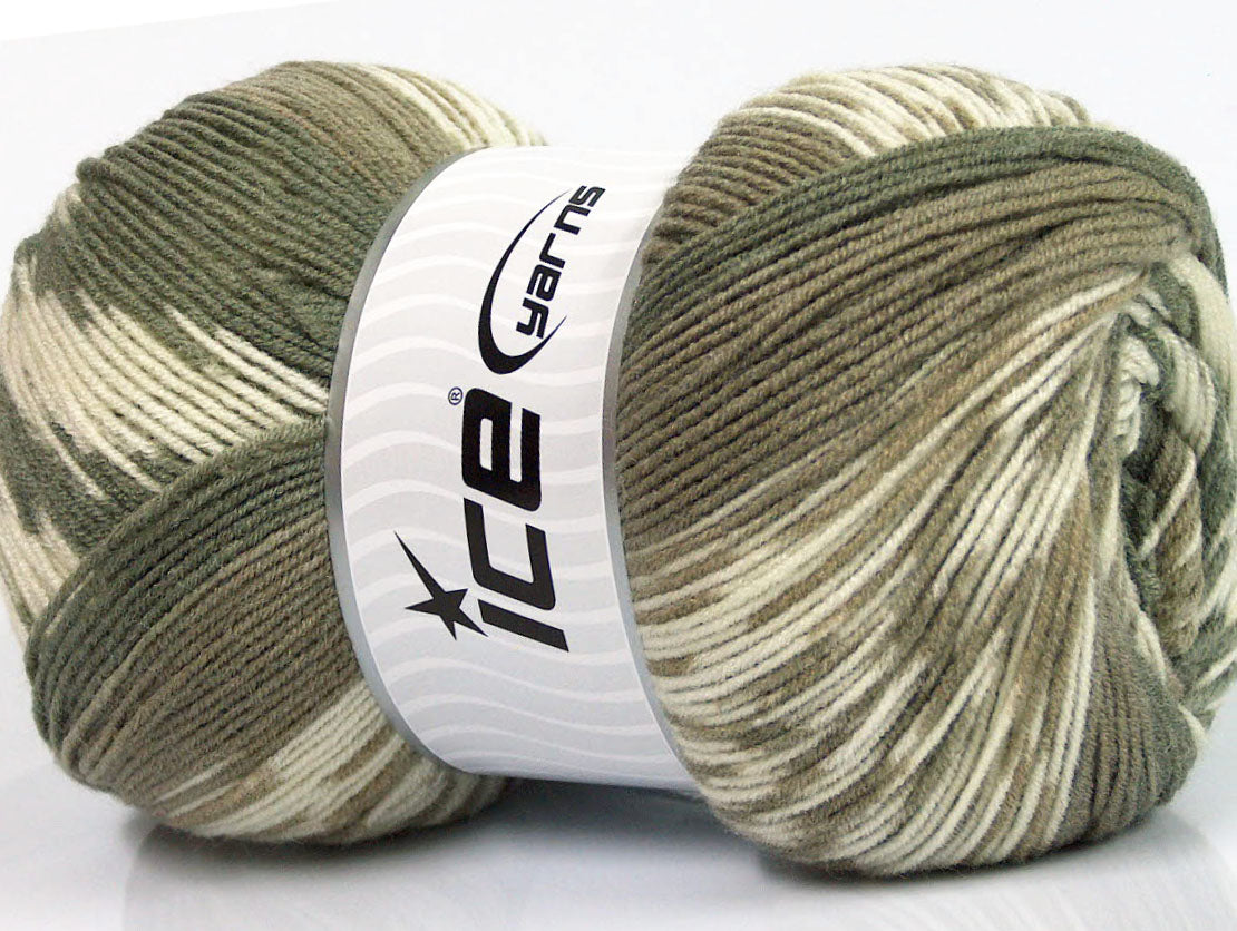 Jacquard Wool Khaki, Beige, Cream Sku:fnt2-63212