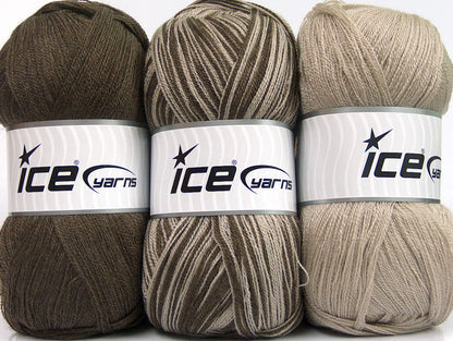 Baby Ombre Beige, Brown Sku:fnt2-63220