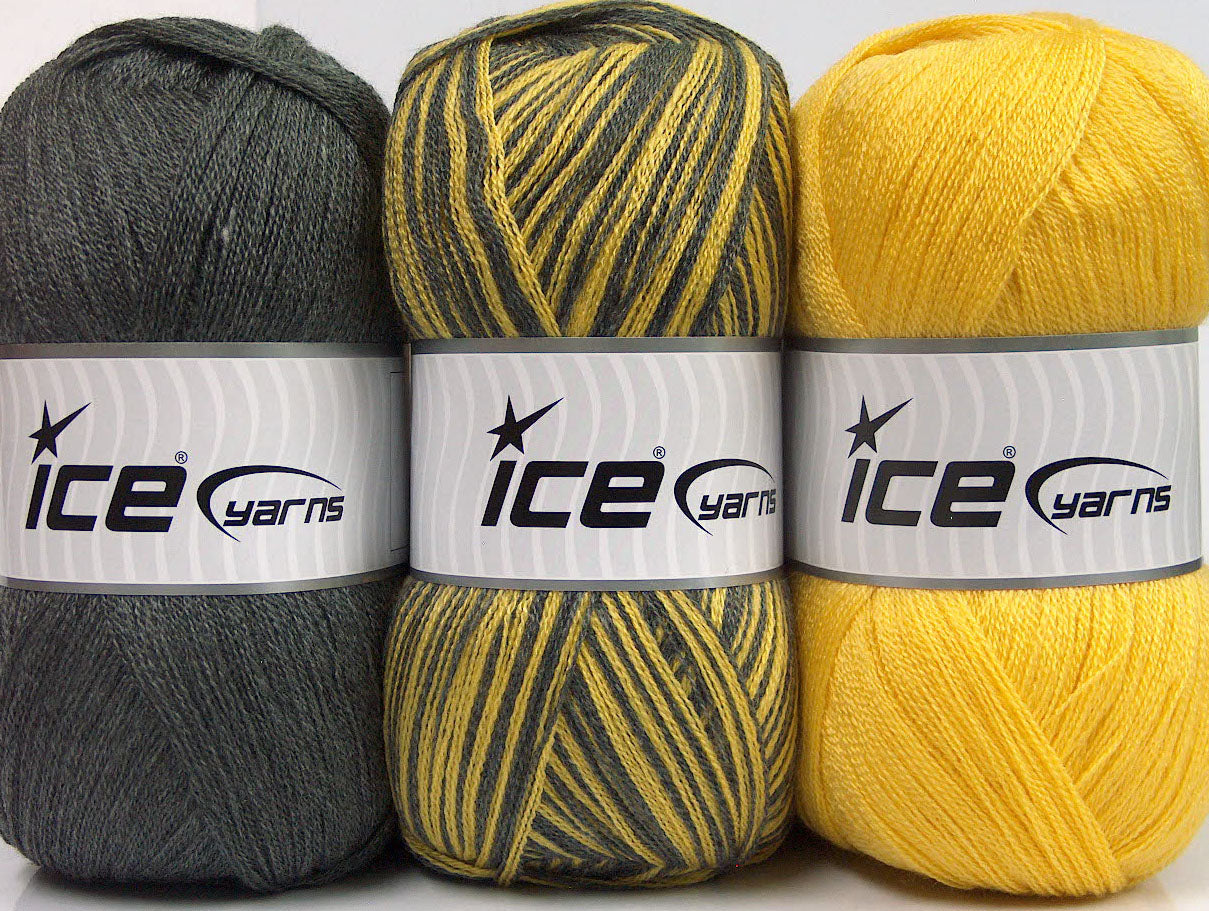 Baby Ombre Grey, Yellow fnt2-63222
