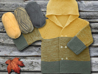 Baby Ombre Grey, Yellow fnt2-63222
