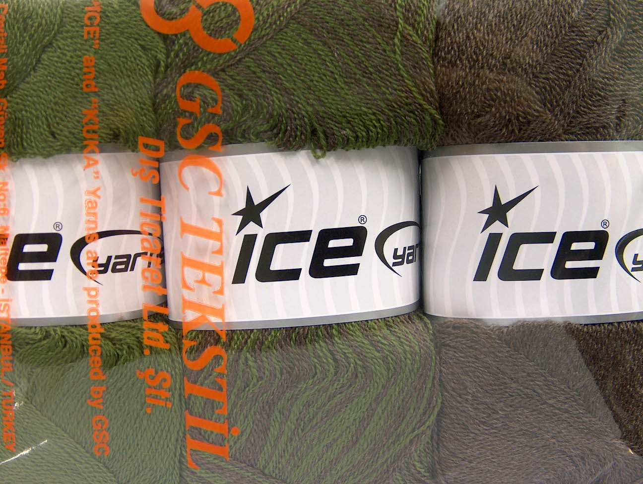 Baby Ombre Brown, Dark Green fnt2-63223