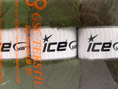 Baby Ombre Brown, Dark Green fnt2-63223