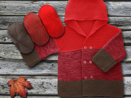 Baby Ombre Brown, Red fnt2-63224