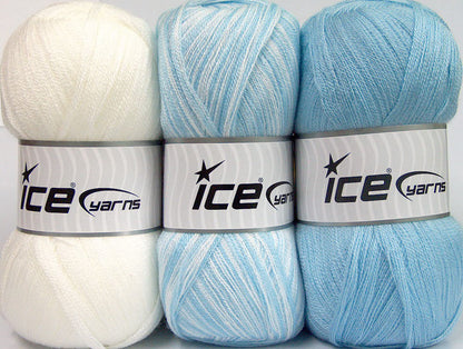 Baby Ombre White, Baby Blue fnt2-63242