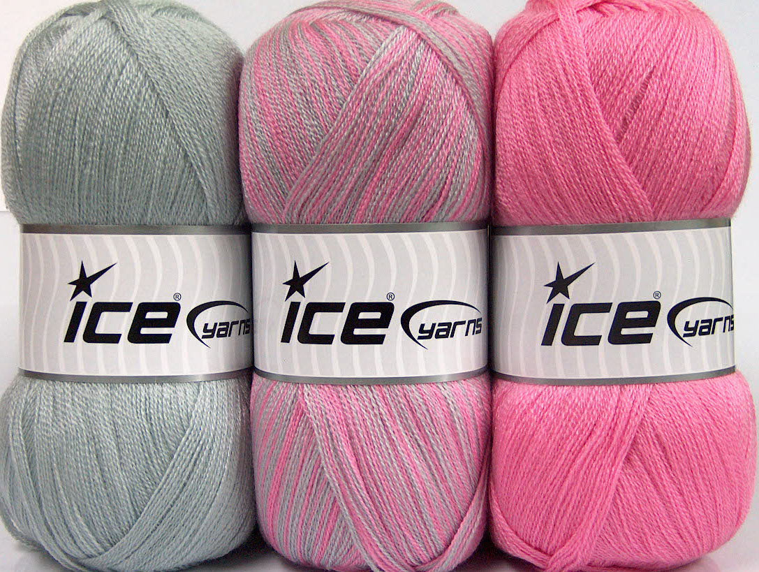 Baby Ombre Pink, Grey fnt2-63244