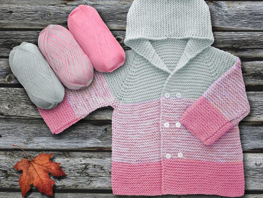 Baby Ombre Pink, Grey fnt2-63244