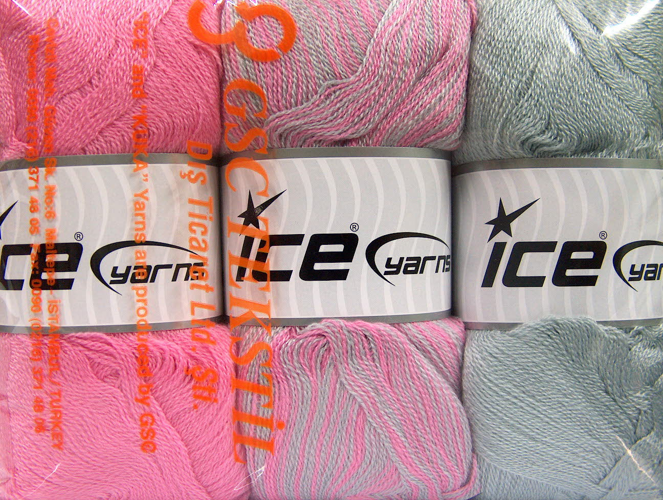 Baby Ombre Pink, Grey fnt2-63244