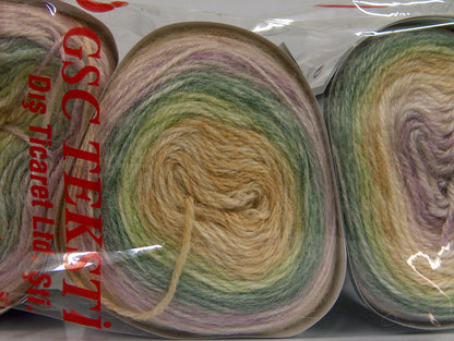 Cakes Alpaca Cream, Gold, Green, Lilac fnt2-63267
