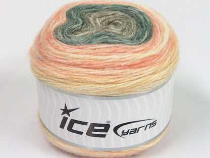 Cakes Alpaca Cream, Salmon, Grey, Camel fnt2-63268