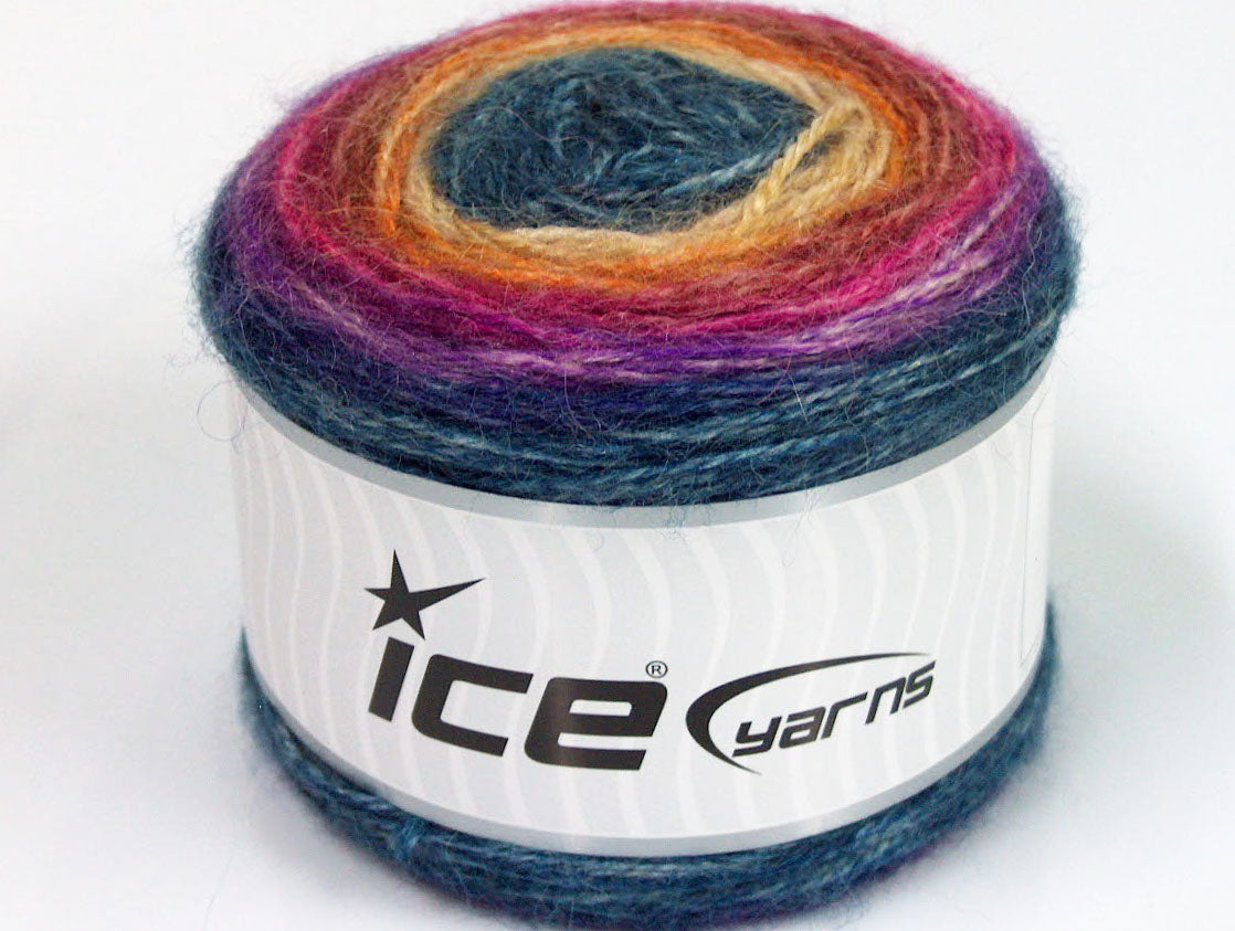 Cakes Alpaca Blue, Fuchsia, Burgundy, Gold, Cream fnt2-63270
