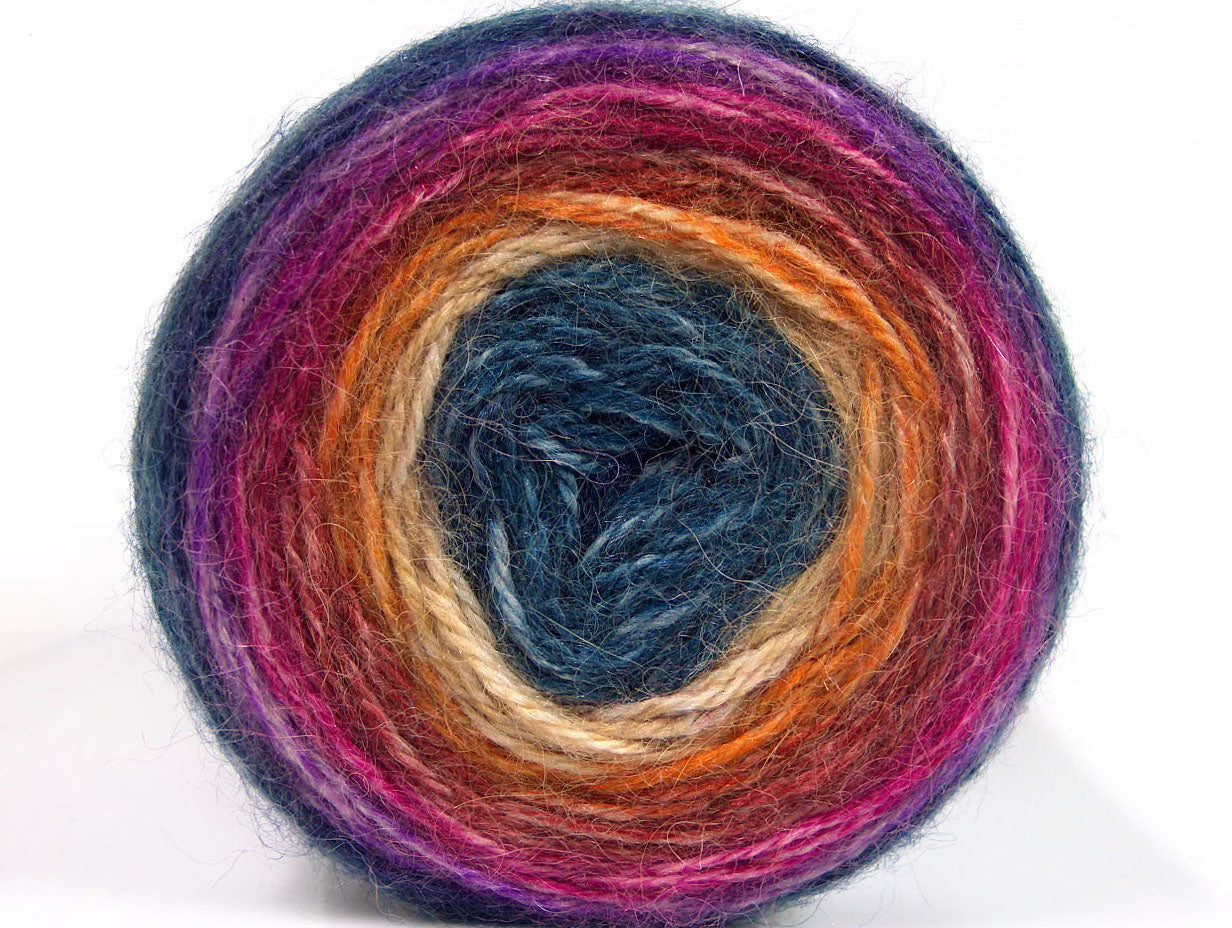 Cakes Alpaca Blue, Fuchsia, Burgundy, Gold, Cream fnt2-63270