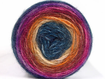 Cakes Alpaca Blue, Fuchsia, Burgundy, Gold, Cream fnt2-63270