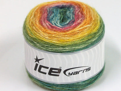 Cakes Alpaca Green, Yellow, Orange, Pink, Blue fnt2-63273