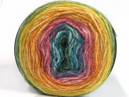 Cakes Alpaca Green, Yellow, Orange, Pink, Blue fnt2-63273