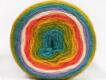 Cakes Mohair Green, Turquoise, Lilac, Cream, Salmon, Gold fnt2-63281