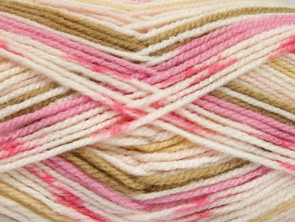 Favorite Baby Cream, Pink Shades, Camel, White Sku:fnt2-63338