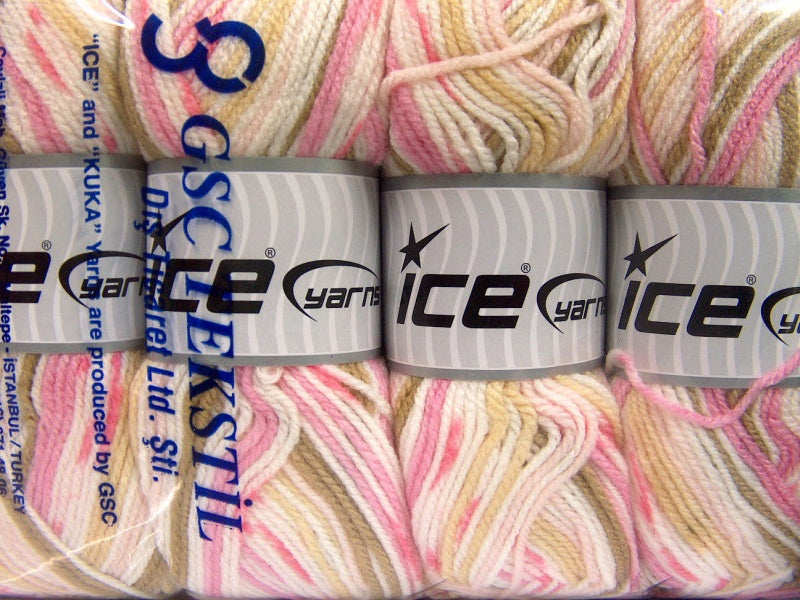 Favorite Baby Cream, Pink Shades, Camel, White Sku:fnt2-63338