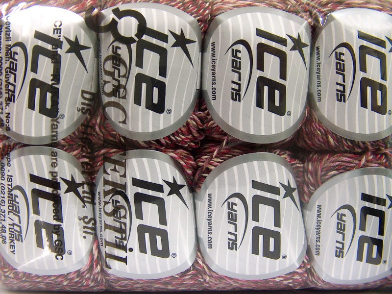 Lorena Colorful Maroon, Lilac, Red, Brown, White fnt2-63413