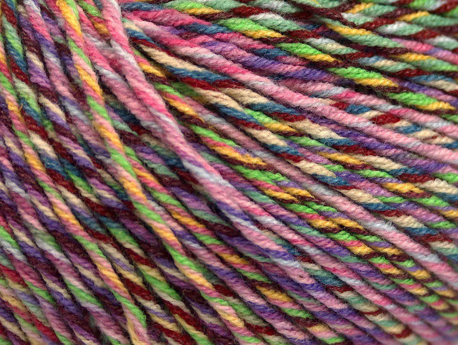 Lorena Colorful Lilac Shades, Maroon, Pink, Green fnt2-63414