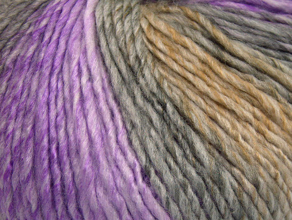 Roseto Worsted Lilac Shades, Grey Shades, Camel fnt2-63454