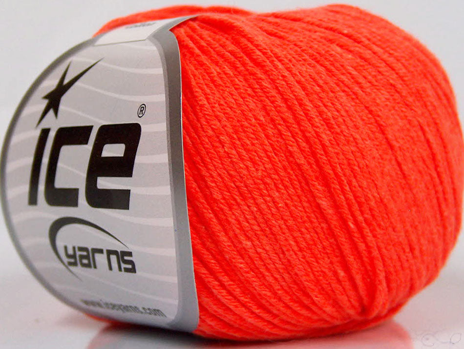 Amigurumi Cotton Neon Orange fnt2-63478