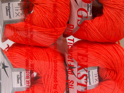 Amigurumi Cotton Neon Orange fnt2-63478