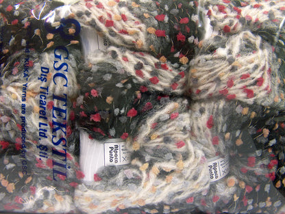 Alpaca Punto Black, Grey Shades, Burgundy, Gold fnt2-64051