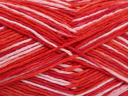 Natural Cotton Color Red, Salmon Shades fnt2-64168