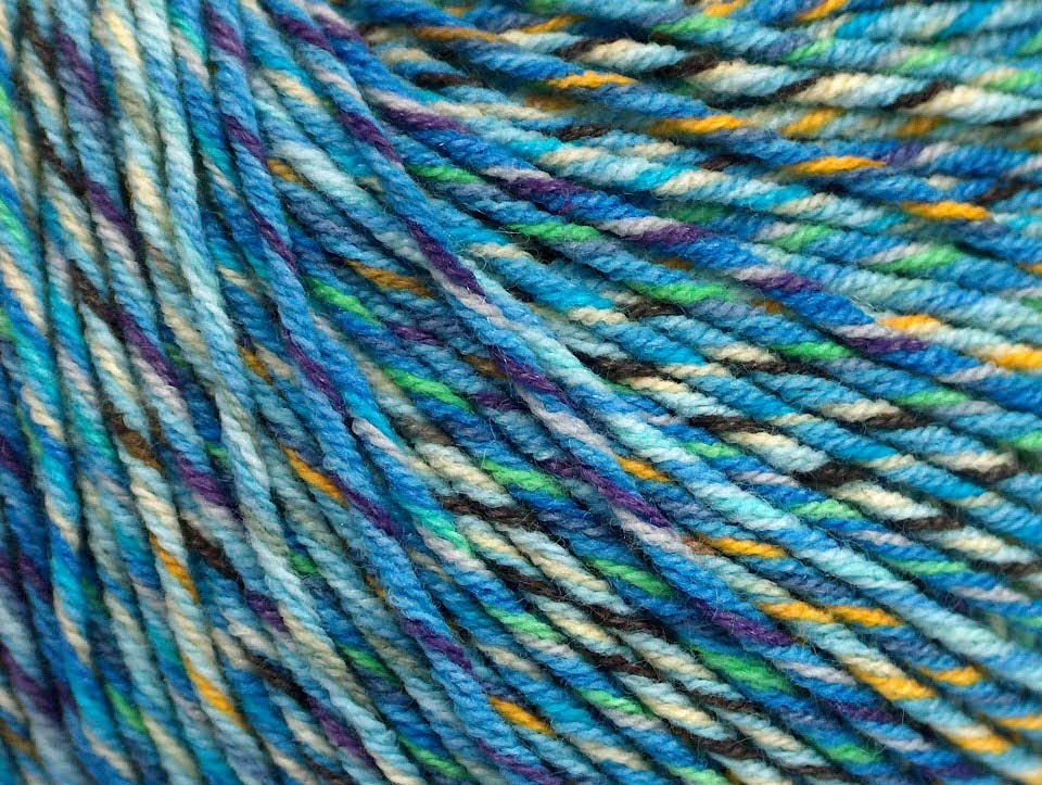 Lorena Colorful Turquoise, Light Green, Gold, Purple fnt2-64201