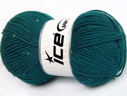 Chain Paillette Emerald Green fnt2-64449