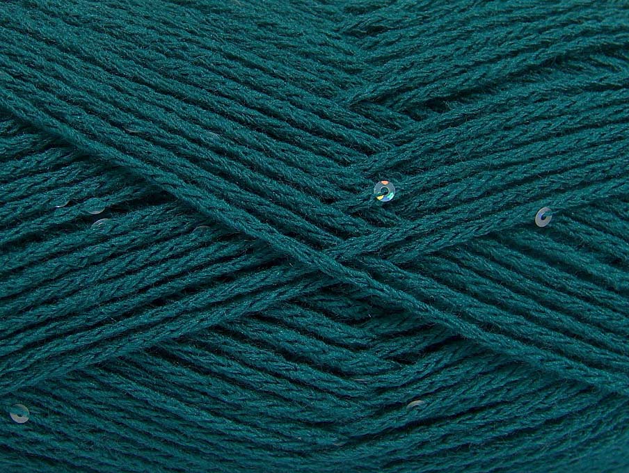 Chain Paillette Emerald Green fnt2-64449