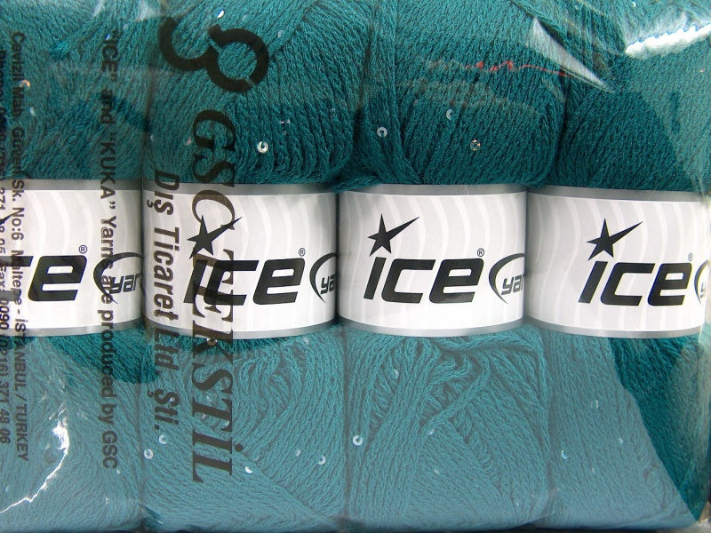Chain Paillette Emerald Green fnt2-64449