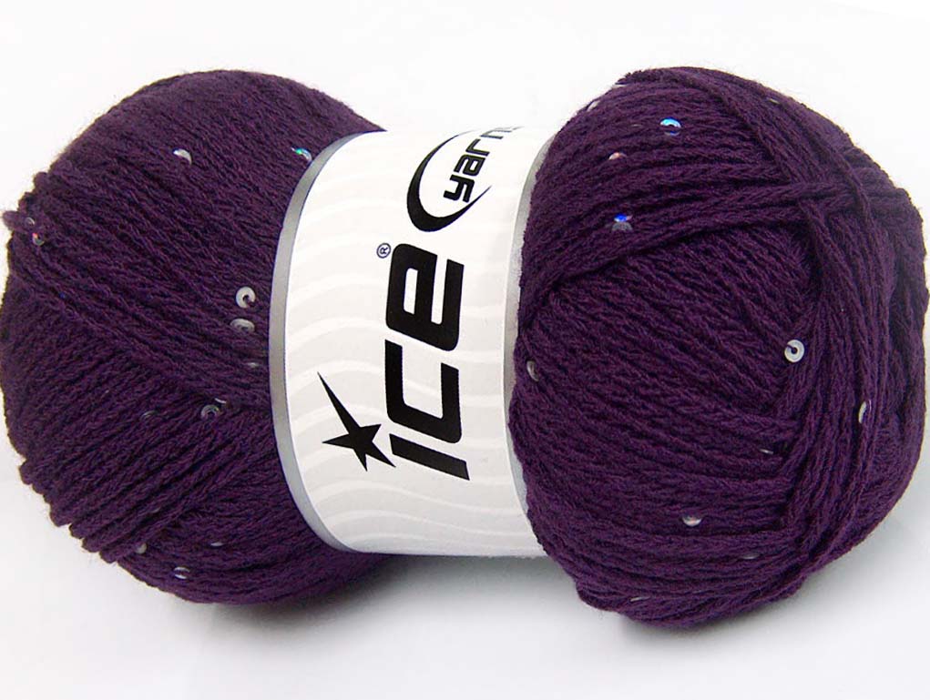 Chain Paillette Purple fnt2-64450