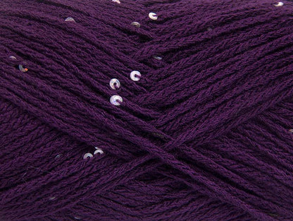 Chain Paillette Purple fnt2-64450