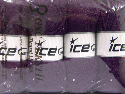 Chain Paillette Purple fnt2-64450