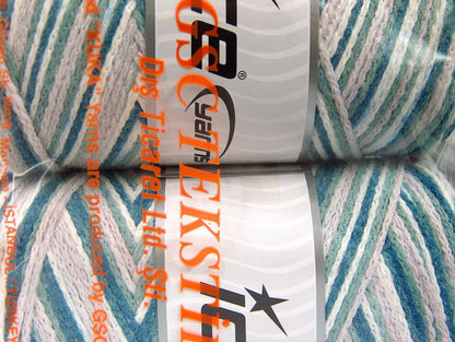 Saver Chain Color Teal, Khaki, Beige, White fnt2-64468