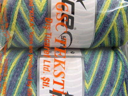 Saver Chain Color Green Shades, Jeans Blue, Neon Yellow fnt2-64471