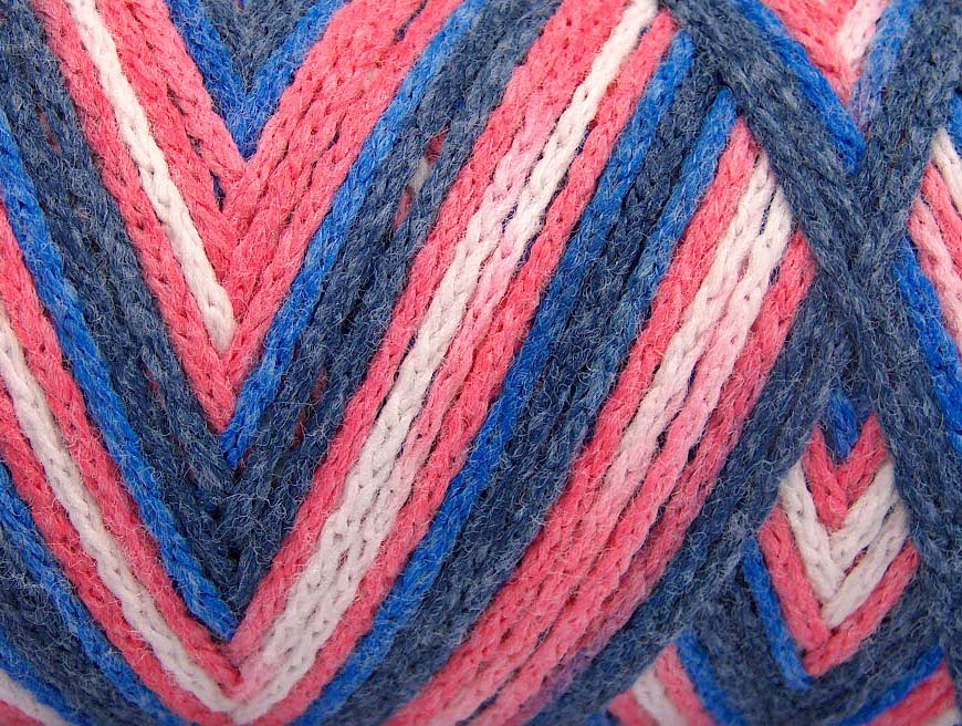 Saver Chain Color Blue Shades, Salmon, White fnt2-64472