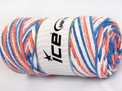 Saver Chain Color Blue, Salmon, White fnt2-64477