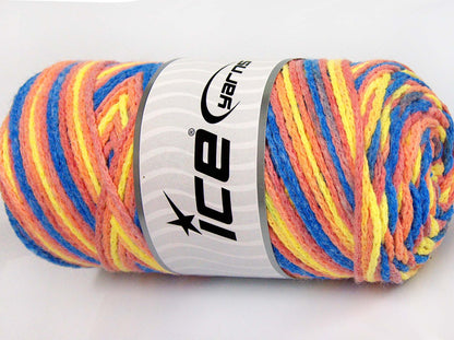 Saver Chain Color Blue, Yellow, Light Salmon fnt2-64480