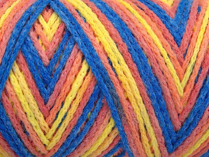 Saver Chain Color Blue, Yellow, Light Salmon fnt2-64480